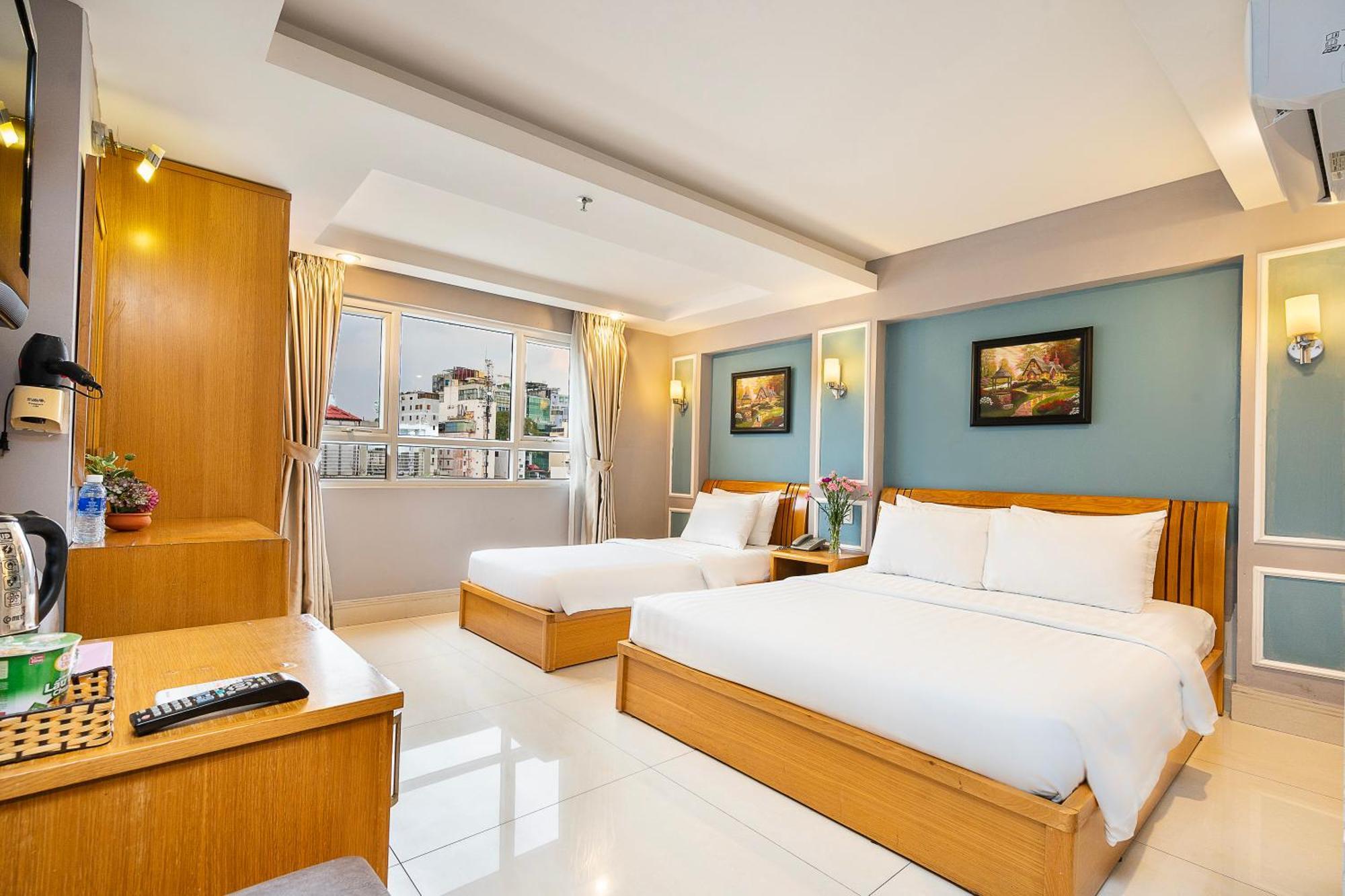 Lucky Star Hotel 146 Nguyen Trai Хошимін Екстер'єр фото